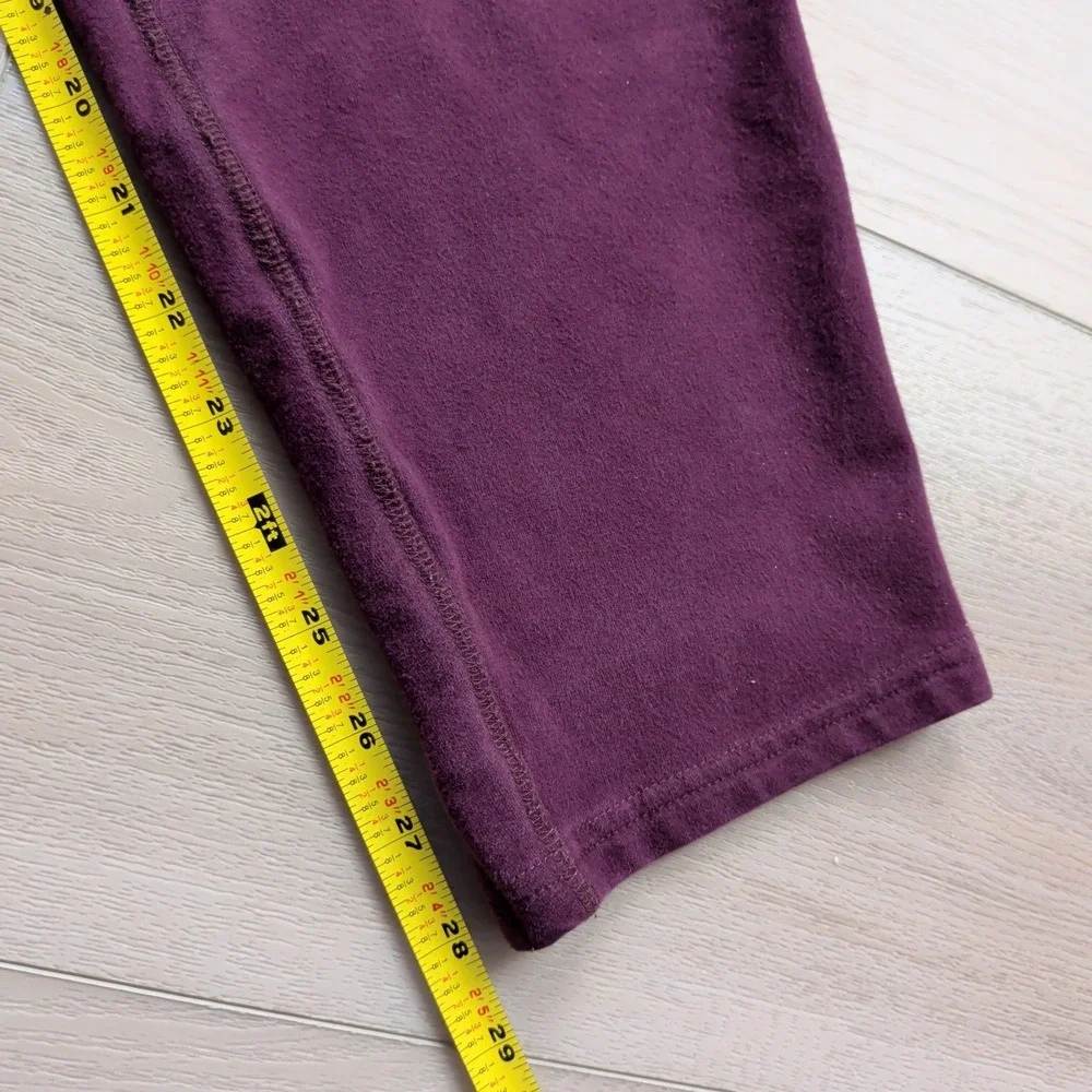 Mack‎ Weldon Ace Joggers Sweatpants Mens Large Wine Red Zip Pockets Comfort